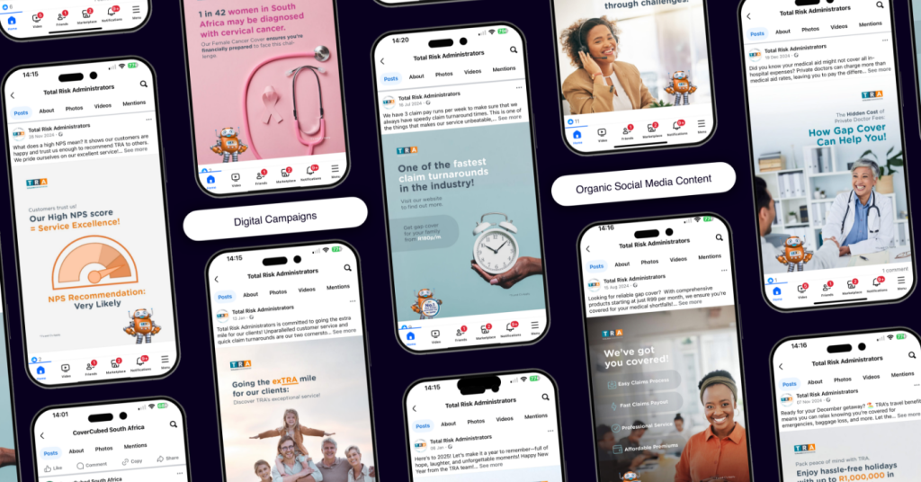 TRA social media phone