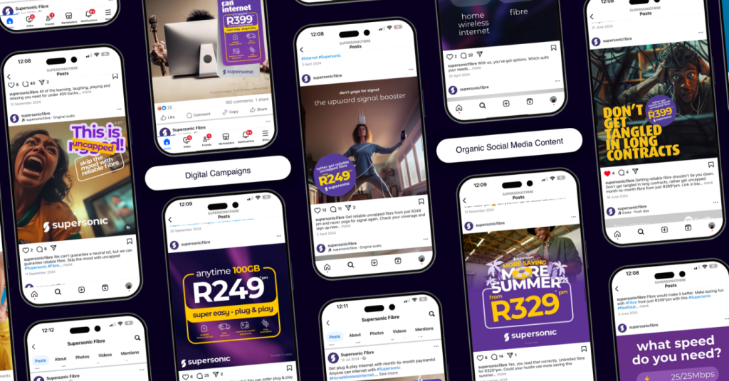 SuperSonic social media phone