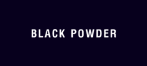 Black Powder White Logo