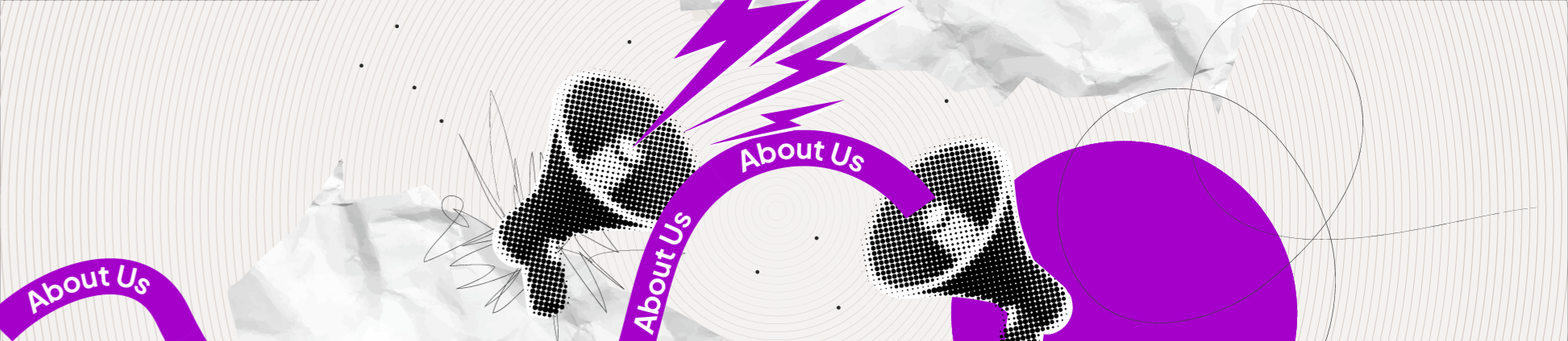 decorative background with loud speakers