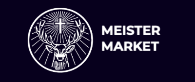 Meister Market White Logo