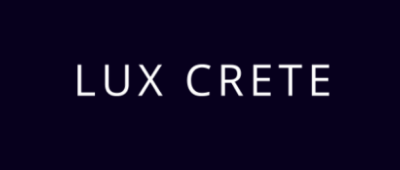 Lux Crete White Logo