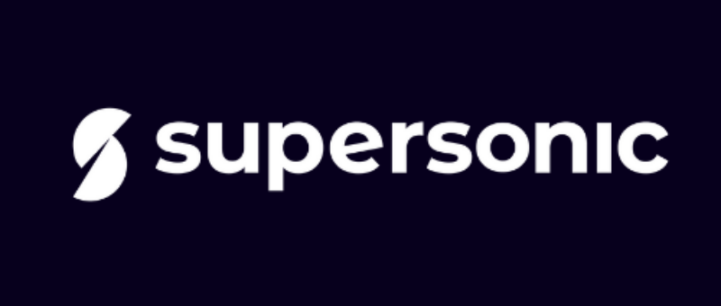 Supersonic White Logo